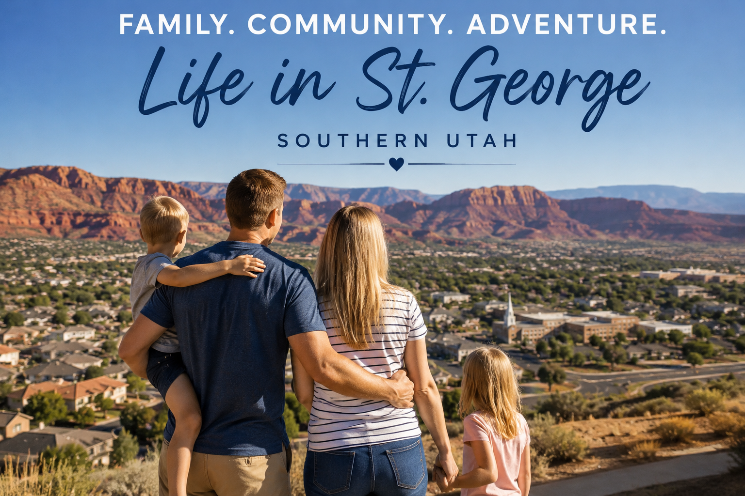 Best Place To Raise A Family Southern Utah St George Hurricane Homes