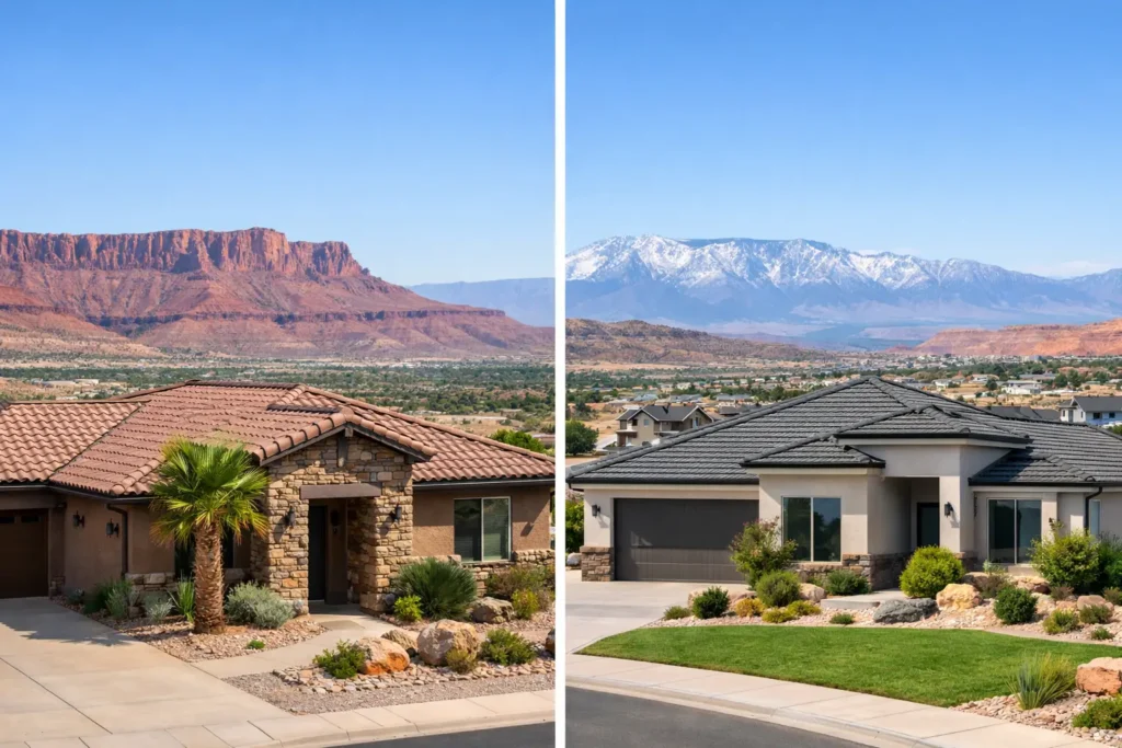 Hurricane Versus Washington Utah Homes Compared