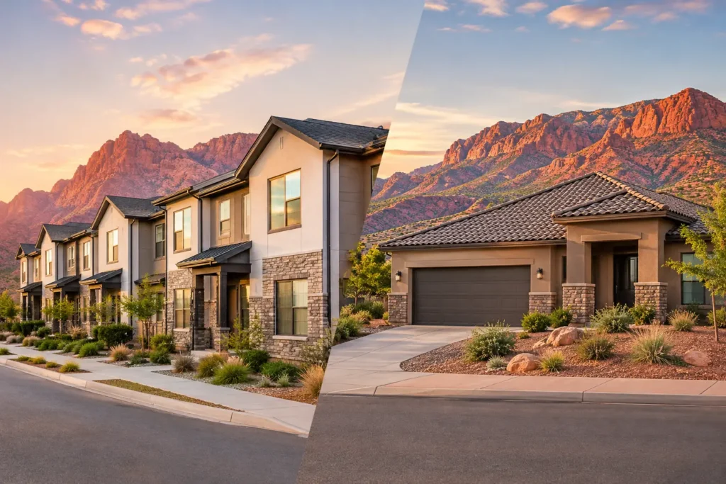 Townhome Versus Single Family Ownership Choices