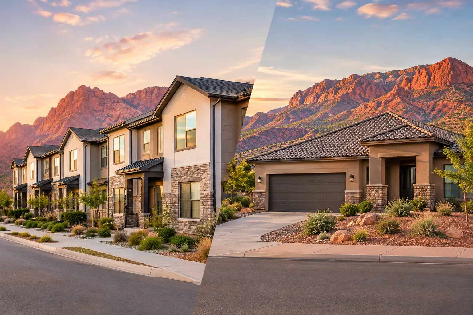 Townhome Versus Single Family Ownership Choices